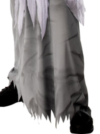 WHITE DEMON HOODED ROBE COSTUME, CHILD - L - Packaging