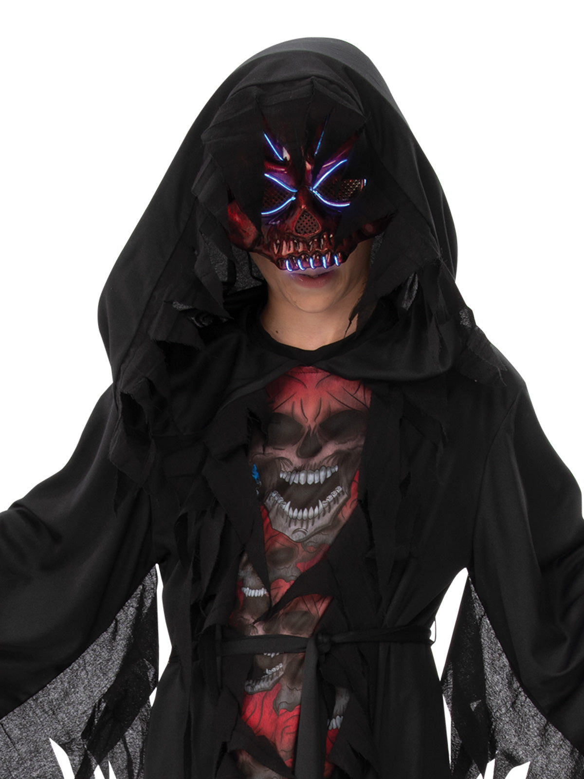 DEMON LIGHT UP COSTUME, CHILD - Back