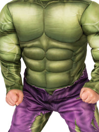 HULK DELUXE COSTUME, CHILD - TODDLER - Side