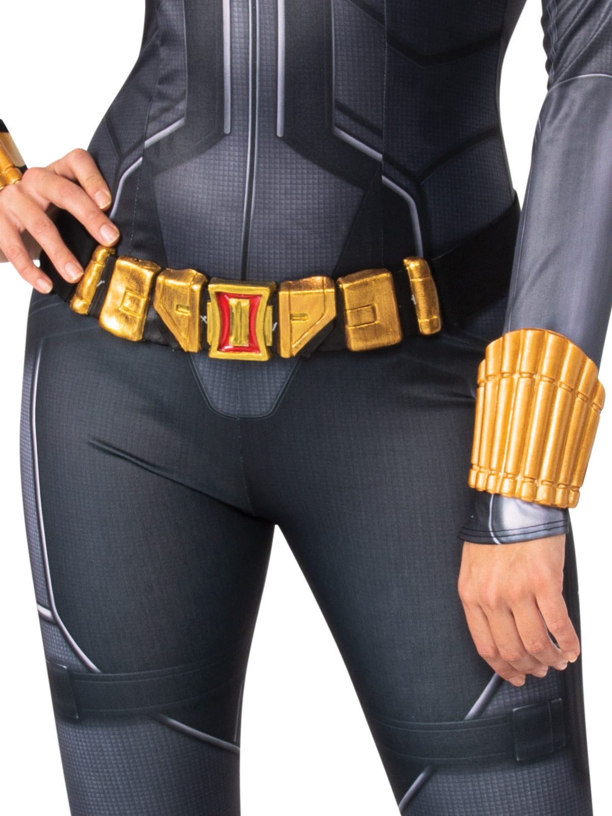 BLACK WIDOW DELUXE COSTUME, ADULT - Side