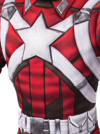 RED GUARDIAN DELUXE COSTUME, ADULT - Side