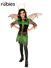 EVIL ELF GIRLS COSTUME, CHILD - L - Front