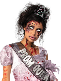 ZOMBIE PROM QUEEN COSTUME, ADULT - Back