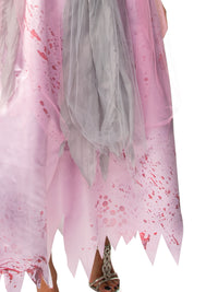 ZOMBIE PROM QUEEN COSTUME, ADULT - Side