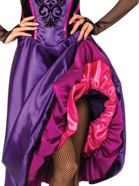 CAN-CAN GIRL LADIES COSTUME, ADULT - Back