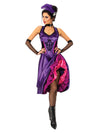 CAN-CAN GIRL LADIES COSTUME, ADULT - Front