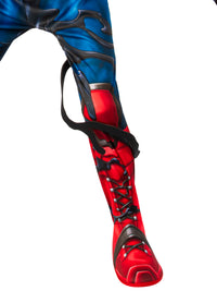 VENOMIZED CAPTAIN AMERICA DELUXE COSTUME, CHILD - L - Side