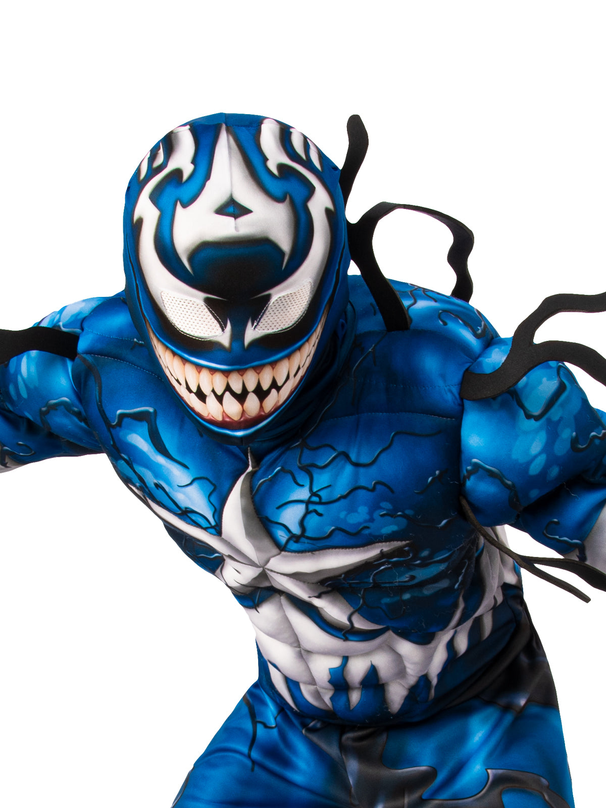 VENOMIZED CAPTAIN AMERICA DELUXE COSTUME, CHILD - L - Back