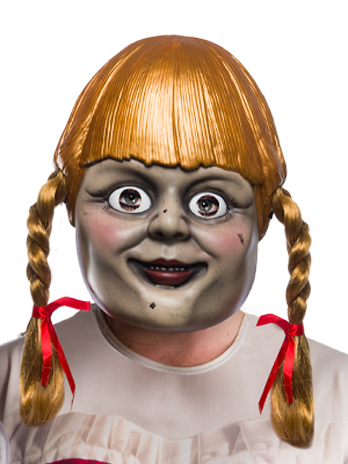ANNABELLE COSTUME TOP AND MASK, ADULT - Back