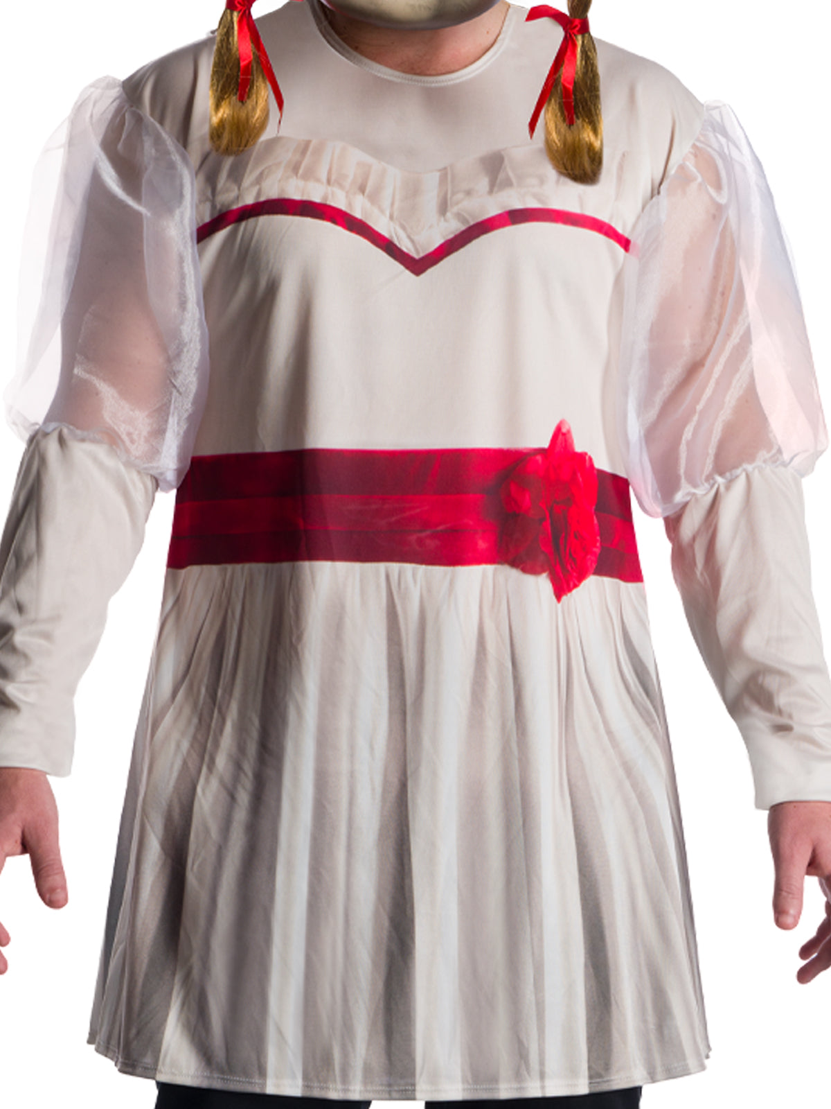 ANNABELLE COSTUME TOP AND MASK, ADULT - Side