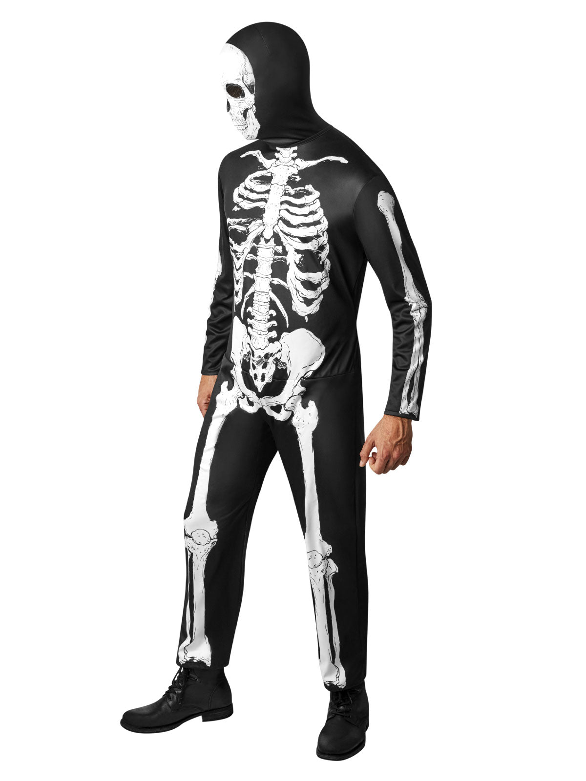 SKELETON COSTUME, ADULT - Back