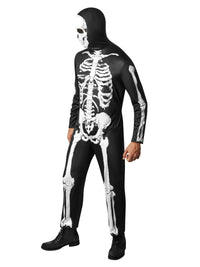 SKELETON COSTUME, ADULT - Back