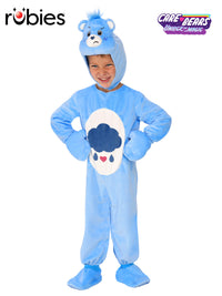 GRUMPY BEAR CAREBEARS COSTUME, CHILD - TODDLER - Front