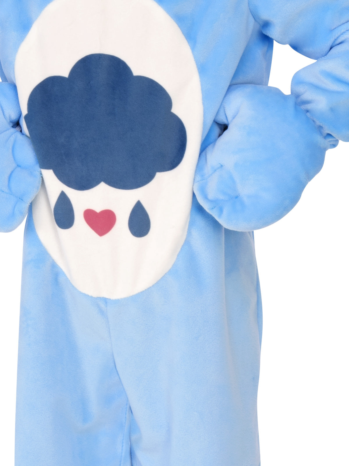 GRUMPY BEAR CAREBEARS COSTUME, CHILD - TODDLER - Side