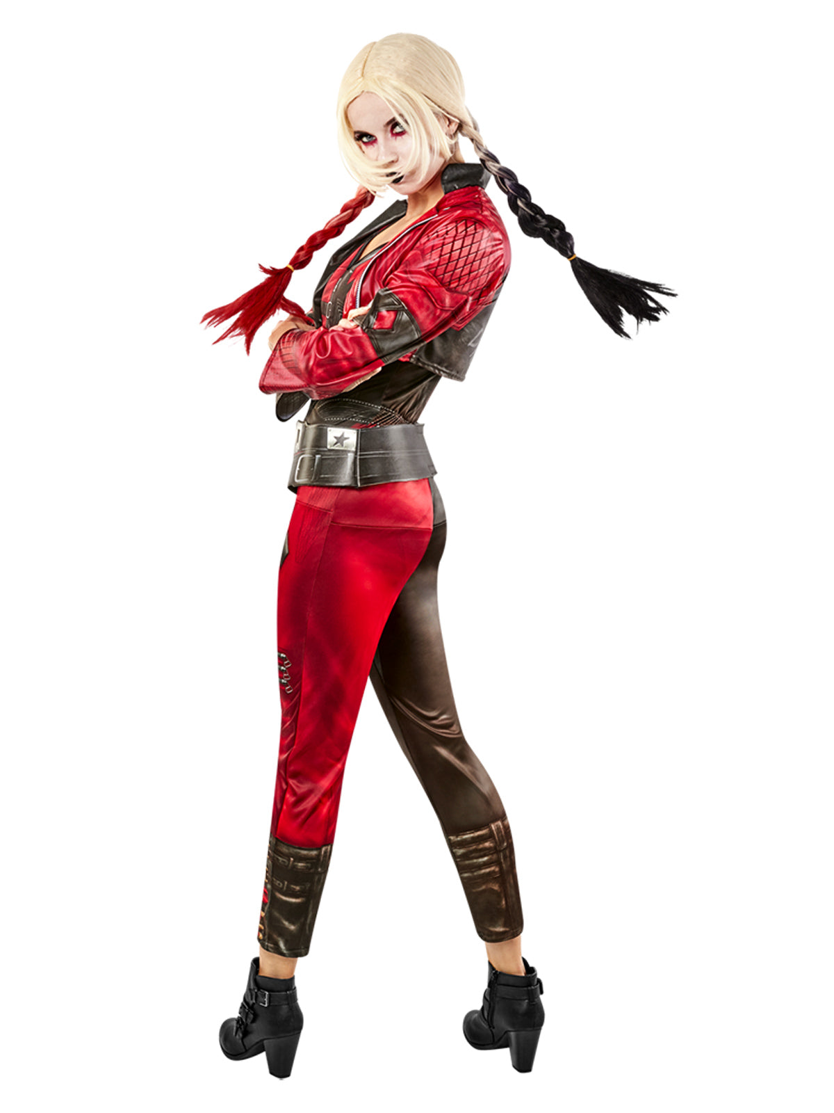 HARLEY QUINN JUMPSUIT COSTUME, ADULT - Packaging