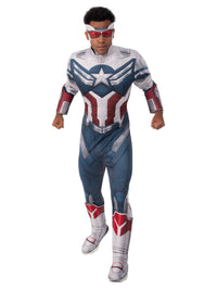 CAPTAIN AMERICA DLX FALCON &amp; WINTER SOLDIER COSTUME, ADULT - Side