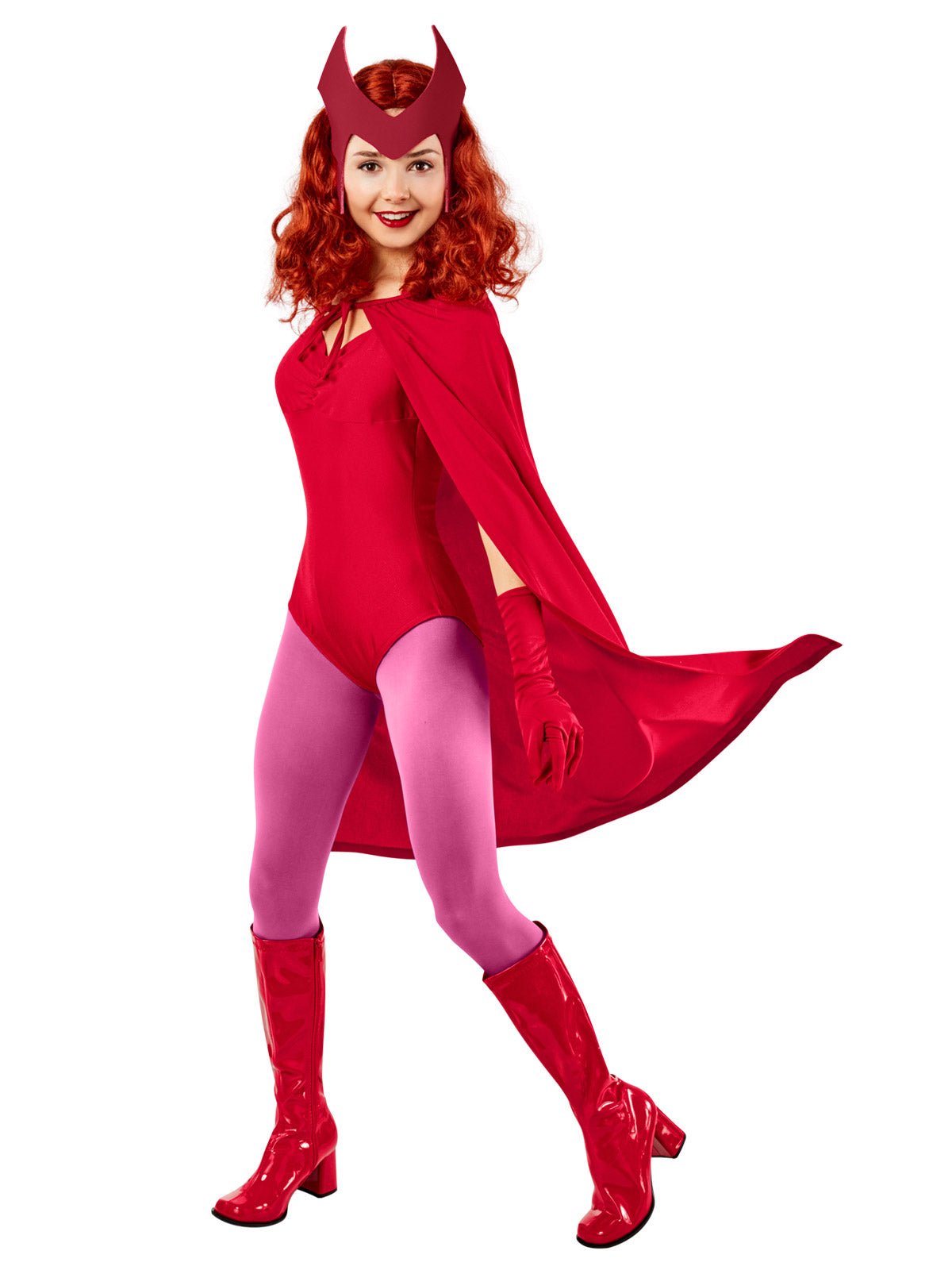 WANDA (WANDAVISION) HALLOWEEN COSTUME, ADULT - Side