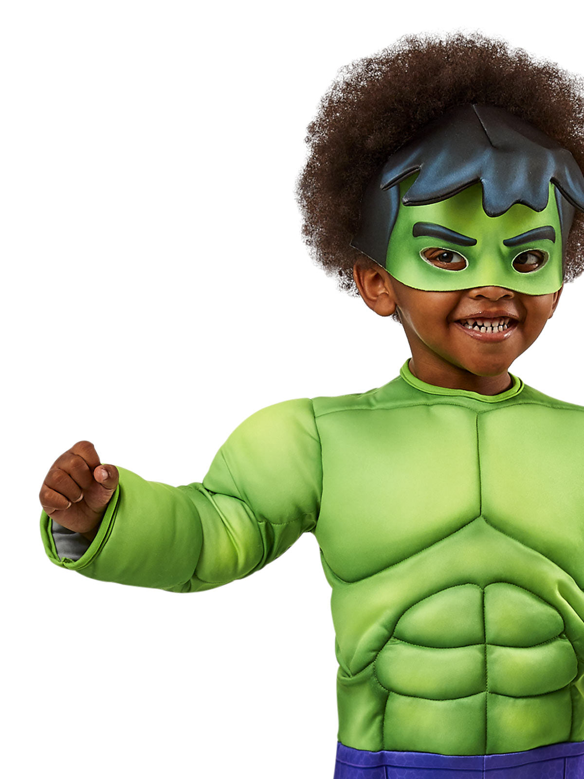 HULK DELUXE 'SPIDEY &amp; HIS AMAZING FRENDS' COSTUME, CHILD - TODDLER - Back