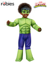HULK DELUXE 'SPIDEY &amp; HIS AMAZING FRENDS' COSTUME, CHILD - TODDLER - Front