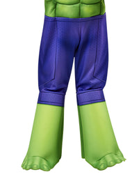 HULK DELUXE 'SPIDEY &amp; HIS AMAZING FRENDS' COSTUME, CHILD - TODDLER - Side