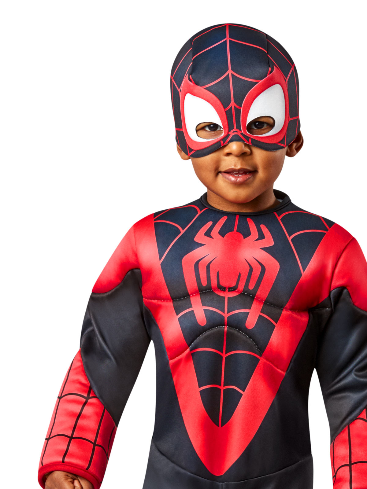 MILES MORALES DELUXE 'SPIDEY &amp; HIS AMAZING FRENDS' COSTUME, CHILD - TODDLER - Back