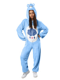 GRUMPY BEAR CAREBEARS COSTUME, ADULT - Back