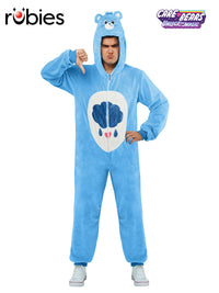 GRUMPY BEAR CAREBEARS COSTUME, ADULT - Front