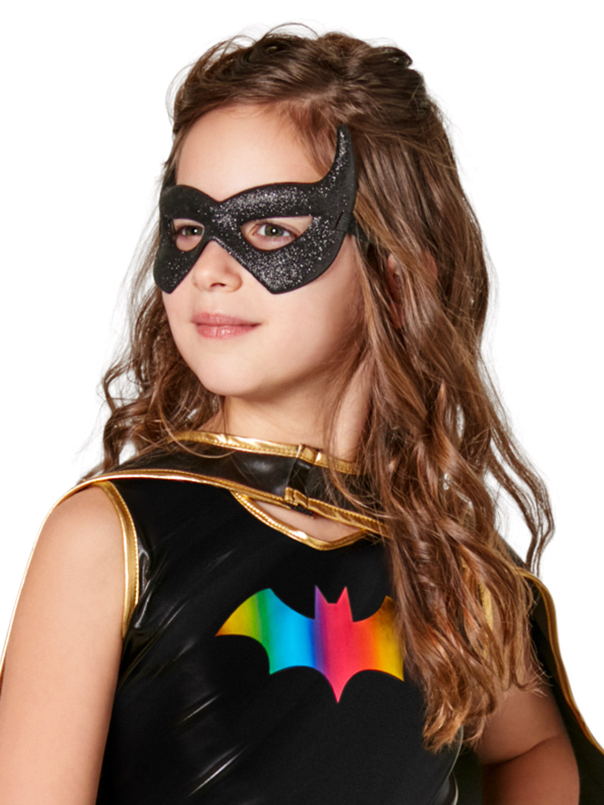 BATGIRL DELUXE RAINBOW TUTU COSTUME, CHILD - Back