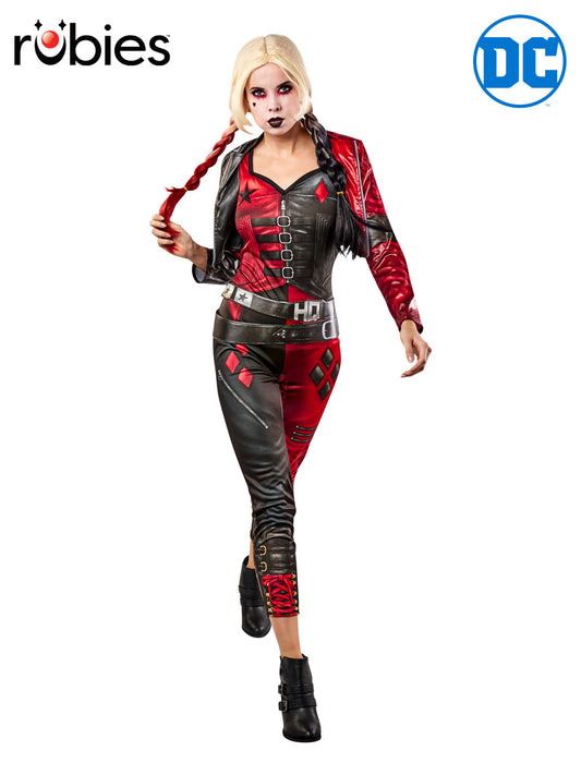 HARLEY QUINN SUICIDE SQUAD COSTUME, ADULT - Front