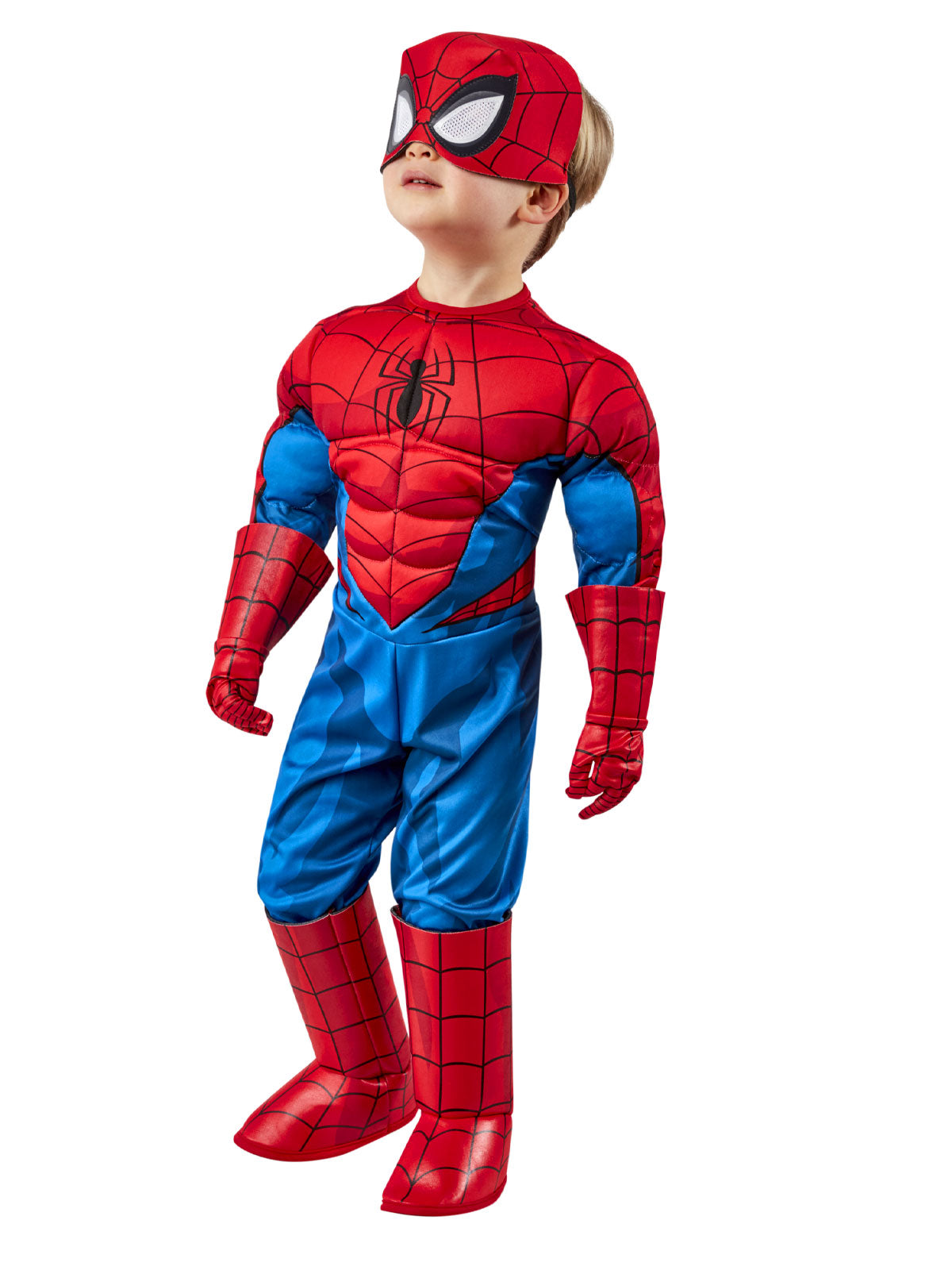 SPIDER-MAN DELUXE COSTUME, CHILD - TODDLER - Side