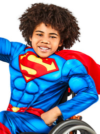 SUPERMAN ADAPTIVE COSTUME, CHILD - Back