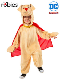 KRYPTO DELUXE DC SUPER PETS COSTUME, CHILD - Front