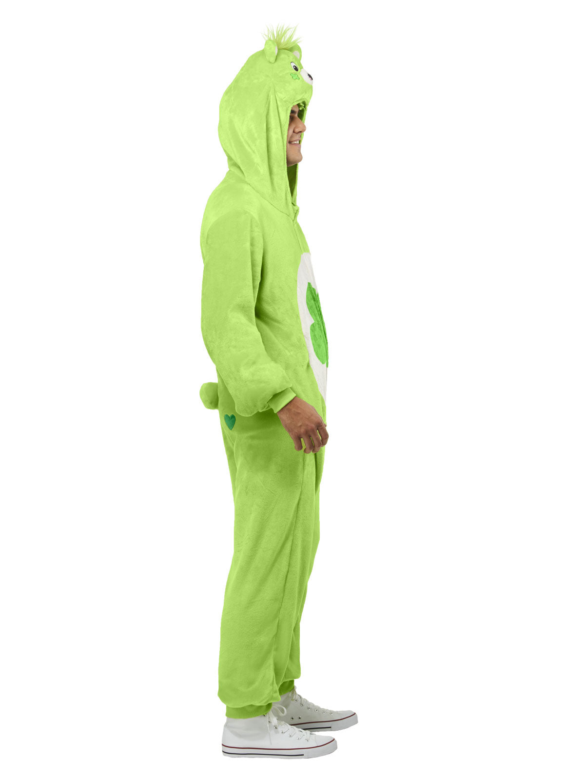 GOOD LUCK BEAR CAREBEARS COSTUME, ADULT - Side
