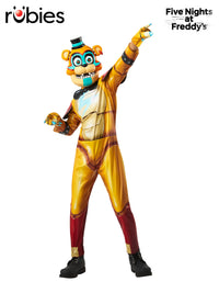 GLAMROCK FREDDY (FNAF) COSTUME, CHILD - Front