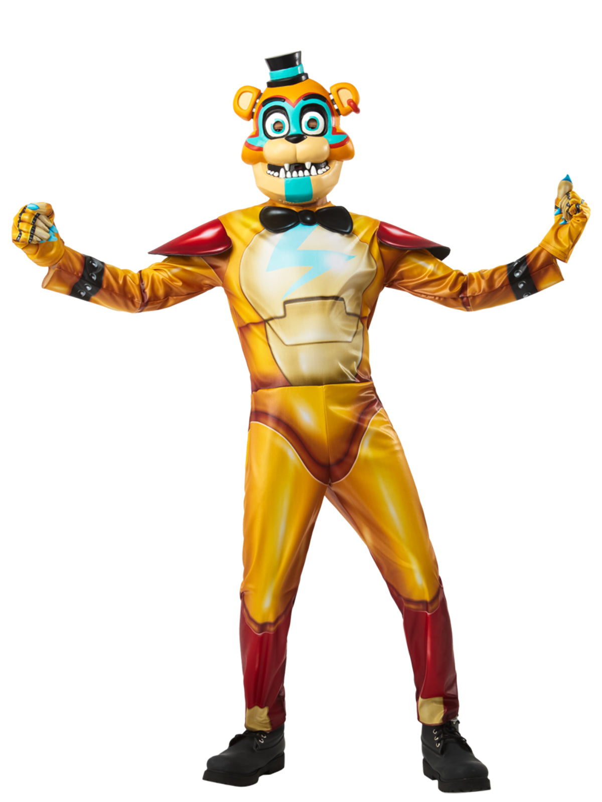 GLAMROCK FREDDY (FNAF) COSTUME, CHILD - Side