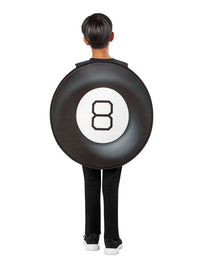 MAGIC 8-BALL TABARD COSTUME, CHILD - ONE SIZE - Side