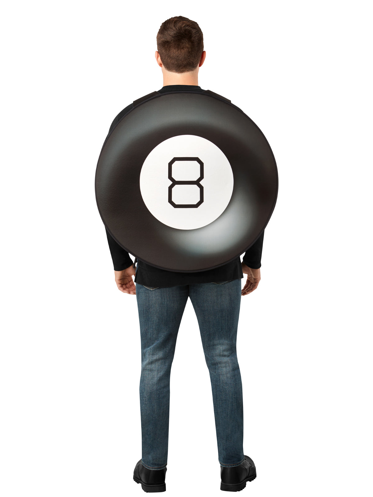 MAGIC 8-BALL TABARD COSTUME. ADULT - ONE SIZE - Back