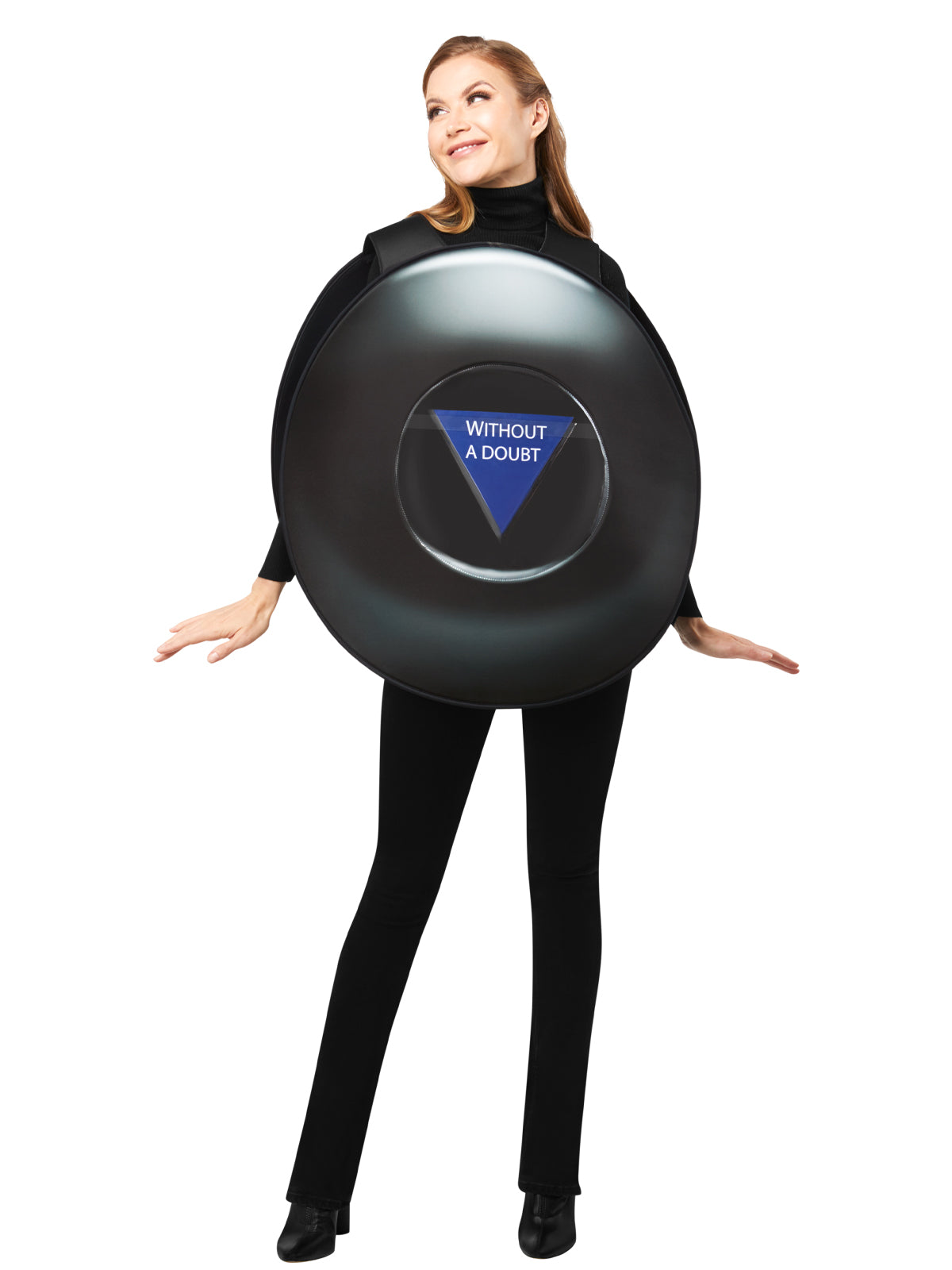 MAGIC 8-BALL TABARD COSTUME. ADULT - ONE SIZE - Packaging