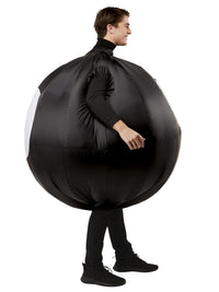 MAGIC 8-BALL INFLATABLE COSTUME, ADULT - STD - Side