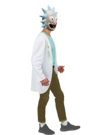 RICK FROM RICK AND MORTY COSTUME, ADULT - Back