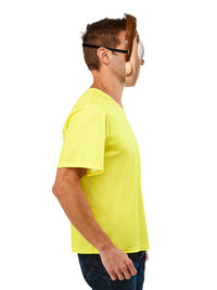 MORTY FROM RICK &amp; MORTY COSTUME, ADULT - Back