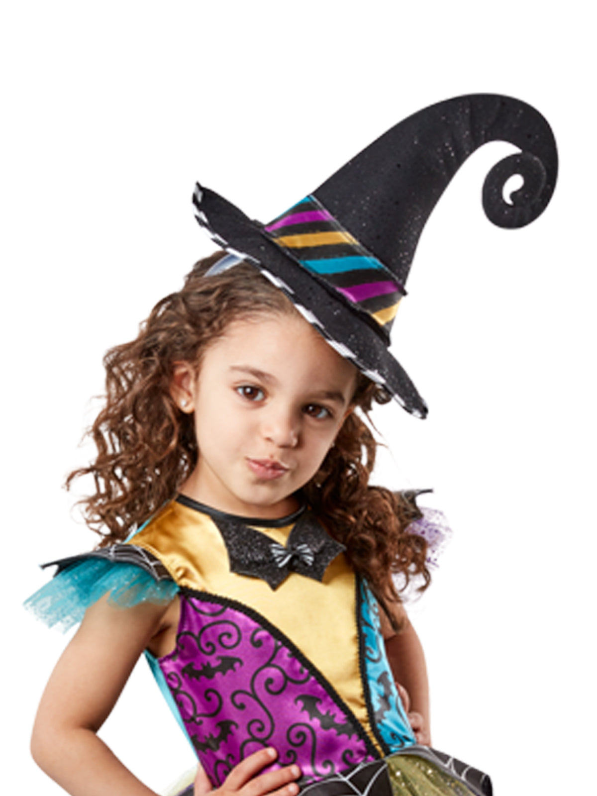 PATCHWORK WITCH COSTUME, CHILD - 3-5 YRS - Back