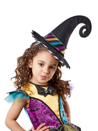 PATCHWORK WITCH COSTUME, CHILD - 3-5 YRS - Back