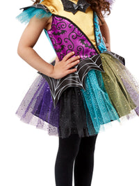 PATCHWORK WITCH COSTUME, CHILD - 3-5 YRS - Side