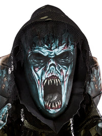 ZOMBIE ROBE COSTUME, CHILD - Back