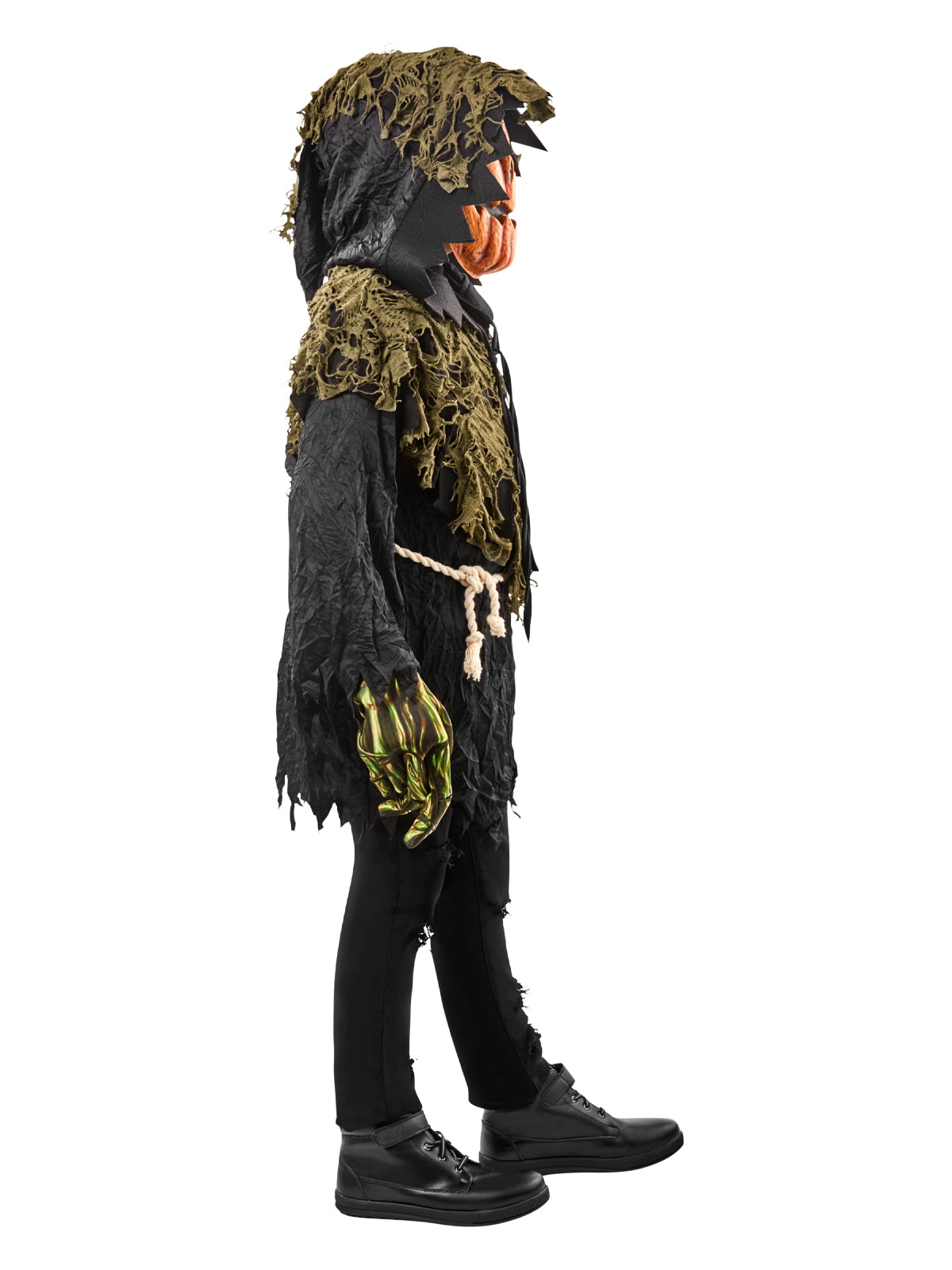 PUMPKIN GHOUL COSTUME, CHILD - Back