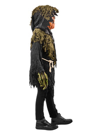 PUMPKIN GHOUL COSTUME, CHILD - Back