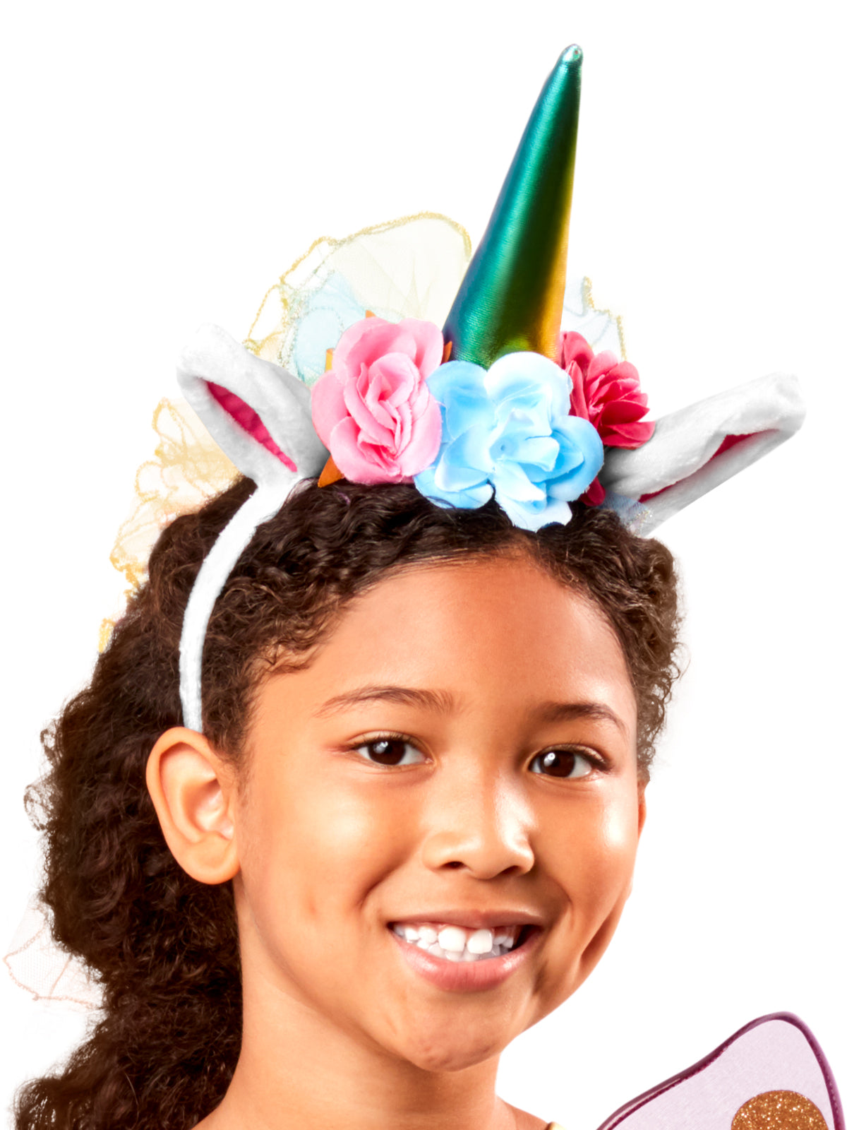UNICORN RAINBOW TUTU COSTUME, CHILD - Back