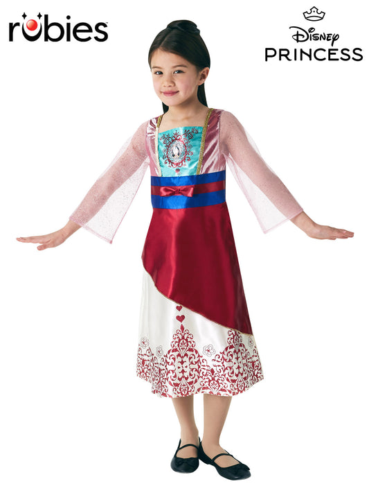 MULAN GEM PRINCESS COSTUME, CHILD - 4-6 YRS - Front