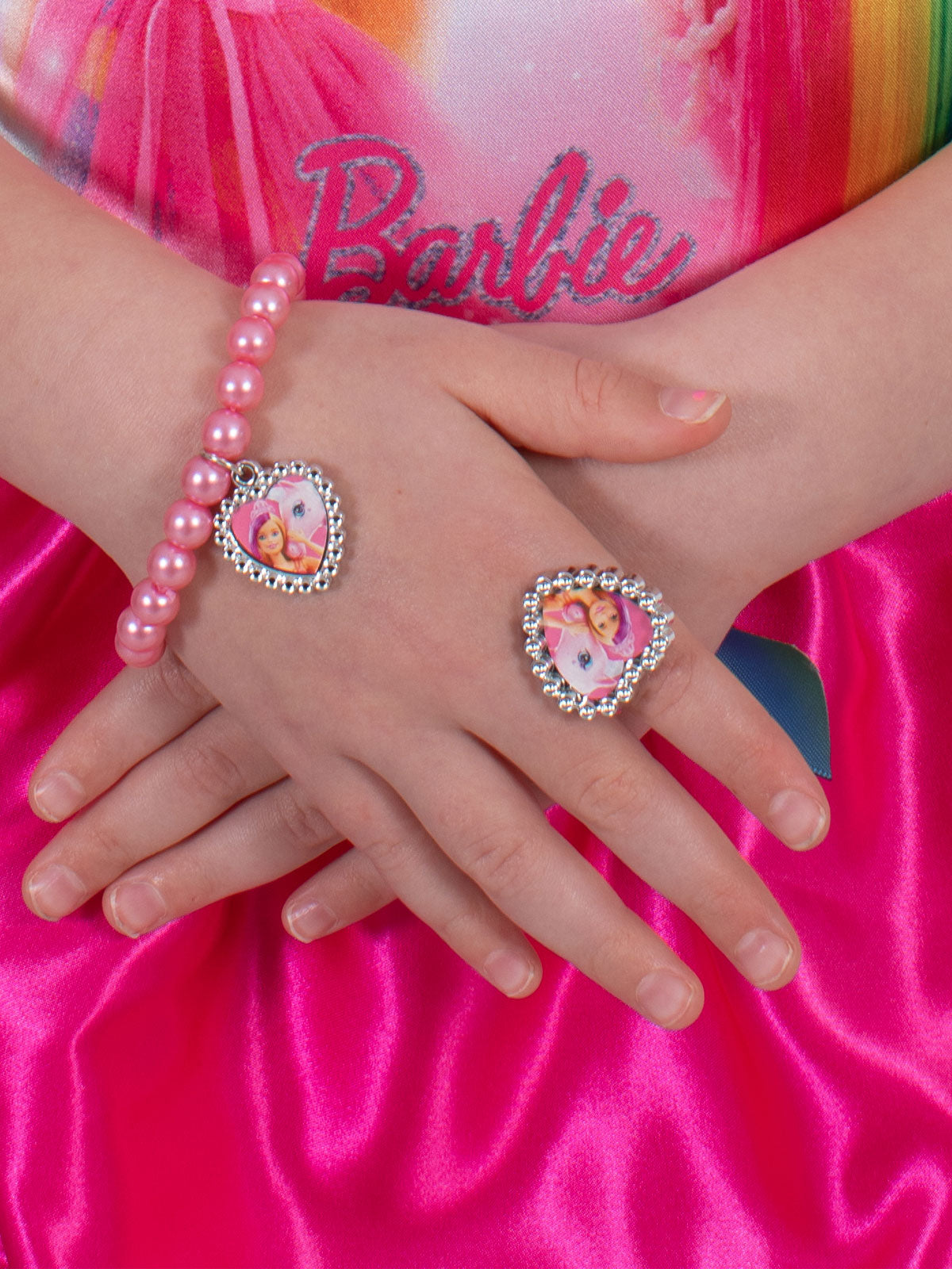 BARBIE BRACELET AND RING SET - CHILD - Back